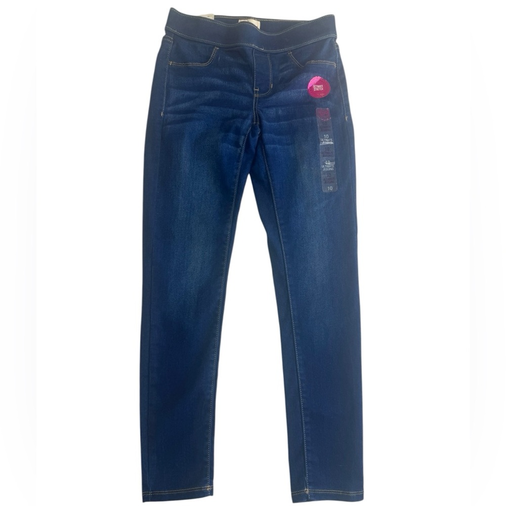 SO Ultimate Stretch Pull-On Jeggings – Dark Wash Denim Size 10 NWT

⸻